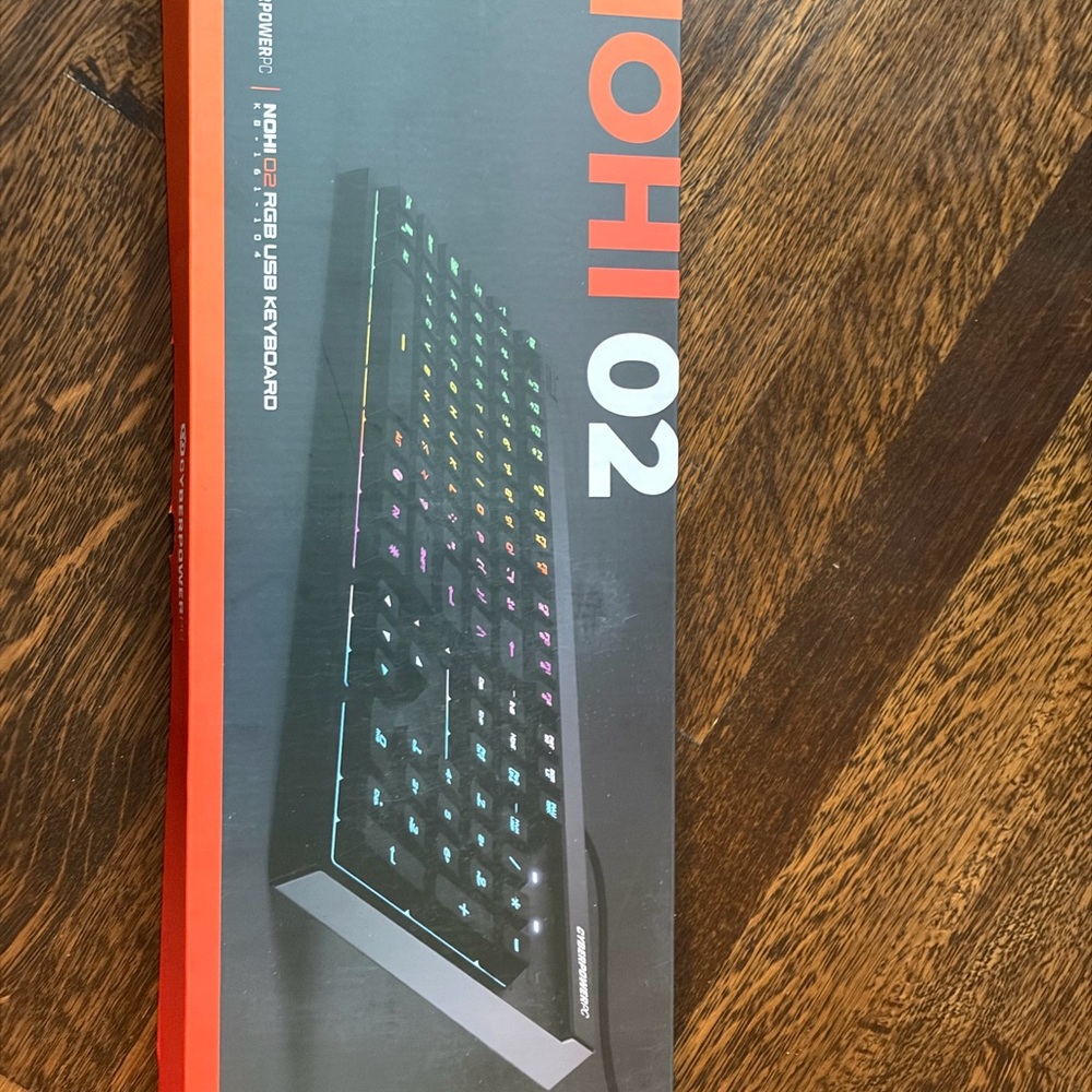 NOHI 02 RGB Mechanical Keyboard - Black